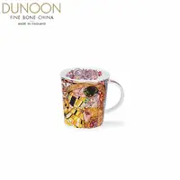 在飛比找momo購物網優惠-【DUNOON】演繹克林姆馬克杯-吻-320ml(100%英