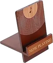 ADOCARN Sturdy Vinyl Record Storage Display Stand Modern Design for Record Collection