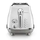 De'Longhi Icona Capitals 2 Slice ToasterSydney White. CTOC2003W