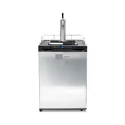 A Man & His Cave GEN 2.0 S/Steel Kegerator Single Tap Beer Dispenser 84x60cm