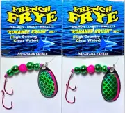 Kokanee Spinners (2): “PINK PERCH”