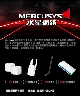 水星網路 AC12G AC1200 Gigabit雙頻無線網路路由器(原廠公司貨) (5.4折)