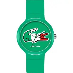 Lacoste 國旗系列世足賽熱血腕錶-義大利/40mm