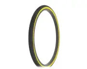DURO 26 X 1.50 HIGH PERFORMANCE DURO BLACK/GUM WALL SEMI-SLICK ROAD BIKE TREAD.