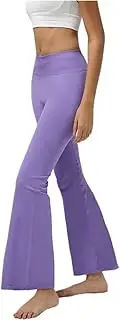 [Generic] Flare Leggings, Women's Casual Bootleg Yoga Pants Flare Workout Pants Leggings