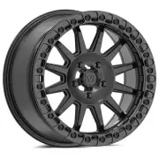 17x8 Valor Offroad V09 Brushed Charcoal UTV Wheel 5x4.5 (40mm)