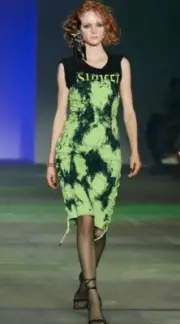 NWT RRP $590 Sass & Bide NEON GLORY Adjustable Mini Dress Size 6 Free Post