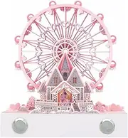 Generic Ferris Wheel 3D Sticky Notes, DIY 3D Paper Carving Art Non-Stick Sticky Note Pad, Tear-Away Non-Stick Post Notes, 2025 Time Piece Calendar Desk Calendar for Home Office