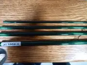 Nymph Fly Rod Blank Graphite Xi Raw Carbon Dark Forrest Green Finish 10' 4wt 4p