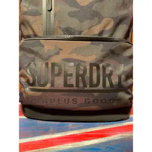 Superdry 極度乾燥 迷彩背包/後背包/電腦包/學生書包/城市背包/上班族背包 M91003JP