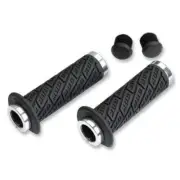 MOOSE RACING ATV JET SKI PWC LOCK ON GRIPS SYSTEM BLACK