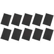 10x Jasart A4 Art/Craft Presentation Portoflio Sleeve w/ Black Paper Inserts CLR
