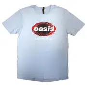 Oasis Definitely Maybe Union Jack Oval T Shirt