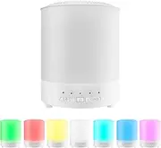 JINTION Humidifier 250ml Cool Mist Humidifier Essential Oil Diffuser Small humidifier Portable Colorful Quiet Safety for Bedroom Office Car Yoga(White) 1 Pack