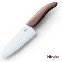 在飛比找森森購物網優惠-Nissako 留藝手精密陶瓷刀 - 湛紅-行動
