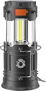 Camping Light, Hand Crank Solar Camp Lights, with Hook, High Brightness, Outdoor Survival Gear for Camping Fishing Hiking Backpacking Tent