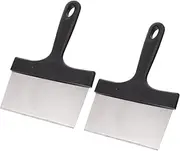 BESPORTBLE Barbecue Plate Cleaning Tools Set of Grill Pan Cleaning Scraper for Efficient
