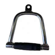 Single Premium Rubber Thick D Handle Stirrup Cable Attachment