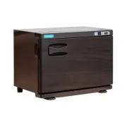 DERMALOGIC 2 in 1 Wood Grain Towel Warmer UV Sterilizer 20L Salon Spa Beauty