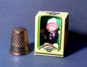Dollhouse Miniature 1:12 Cabbage Patch Kid Boy Doll Box dollhouse girl nursery