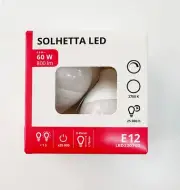 2-PACK - Ikea SOLHETTA LED Bulb E12 800 Lumen Dimmable, Globe Opal 3.3 W - NEW