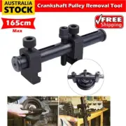 Black Crankshaft Pulley Puller Tool Adjustable Crankshaft Pulley Removal Tool