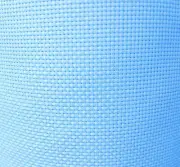 11CT Blue cross stitch aida cloth fabric multiple size with overlocked edge