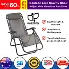 Gardeon Zero Gravity Recliner Chairs, Outdoor Sun Lounge, Camping & Beach Chair