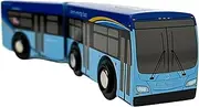 MUNI PALS Munipals MP01_2103 Wooden Articulated Bus for NYC Train Set NYC New Flyer XE60 Bus