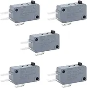 5pcs (Control electrical) G5T16-E1Z200 Micro Limit Switch Button SPDT Momentary (19ry682qf681) Snap Action