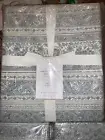Pottery Barn Samira Block Print F/Q Duvet W/2 Euro And 2 Std Shams