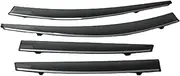 FUWKAIZS Side Window Deflector Compatible for Subaru Crosstrek XV 2012 2013 2014 2015 2016 2017 Car Window Visor Windshield Rain Guard Shields