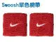 【98340940】NIKE Swoosh 單色腕帶( 慢跑 路跑 籃球 網球 羽球 一雙入