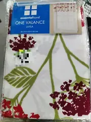Home Essentials Kmart Floral LAYLA Valance 60” X 16”