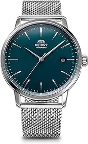 [ORIENT] Automatic Wristwatch, BasicConcept Mechanical Automatic, Classic RN-AC0E06E Men's Green, Dial Color - Green, Contemporary Contemporary Basic Concept Basic Concept Mesh Watch