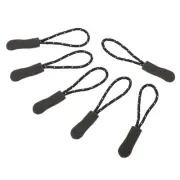 Zipper Pulls Replacement 30pc Extension Cord Handle Fix Tag Extender Coffee
