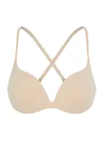 Wacoal Inès Secret Stretch-nylon Push-up bra - Beige 36B