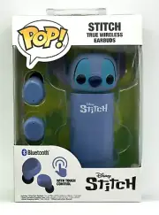 NIB Funko Pop Disney STITCH True Wireless EarBuds w/Case Bluetooth Touch Control