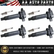 Ignition Coil & Platinum Spark Plug for Toyota Prius Yaris Camry Echo UF316 (for: Toyota)