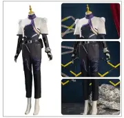 Valorant Vyse Cosplay Costume Sentinel Vyse Agent Rose Women's Uniform Outfit