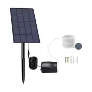 Irishom Solar Pond Oxygenator, Aquarium Oxygen Aerator Air Pump Fishing Aerat...