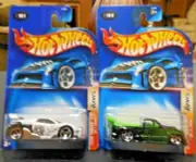 (2) "Tech Tuners" HW 2003. White MS-T-Suzuka. Black SuperTuned Truck. + Graphics