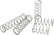 5pcs 0.15mm Wire Diameter Stainless Steel Spring Compressed Springs Push Coil Flexible Elastic Pressure Ring 2-20mm L 1.2-1.5mm OD(11mm,1.3mm)