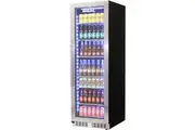 Schmick Upright Glass Door Drinks Refrigerator Model BD425RB Right Hinged