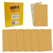 5" x 2.75" Sandpaper Sheets, 40 Grit - 30 Hook & Loop Sheets - Hand Sanding