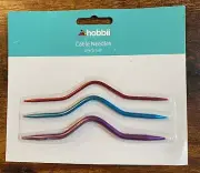 Hobbit Brand Set Of 3 Cable Stitch Needles - 3 4 and 5 mm New In Package.