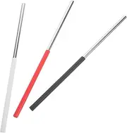 MUELODSIC 3pcs Triangle Alloy Mallets Set Portable Percussion Sticks for Enhanced Musical Experience User Friendly Design High Durability for Various Sounds and Styles