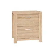 Bedside Table Lamp Side Tables Drawers Nightstand Unit Beige Wood