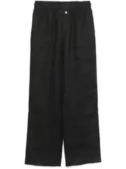 [Riviera] linen trousers XS Black