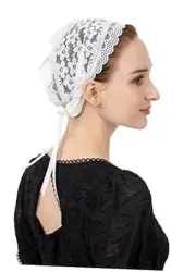 Catholic Veils for Church Chapel Veils Latin Mass Head Covering Headband White